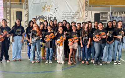 Histórico: Taquarana tem a primeira orquestra sinfônica exclusivamente feminina de Alagoas